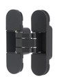 (1 коробка=2 петли) Петля скрытая ELEMENTIS, универсальная, 3D, 110x30 мм, 40 кг,цамак, черный матовый RAL 9005