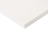 Фасад мебельный МДФ ALVIC глянцевый белый колониал металлик (Blanco Colonial Pearl Effect)