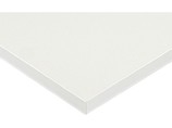 Фасад мебельный МДФ ALVIC глянцевый белый металлик (Blanco Pearl Effect)