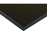 Фасад мебельный МДФ ALVIC глянцевый черный металлик (Negro Pearl Effect)