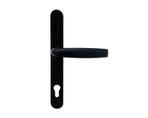 Гарнитур нажимной dormakaba BREMEN, 92/8/30мм, на толщину двери 38–80 мм, черный RAL 9005