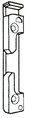 Планка П/О правая KS 13 мм (Gealan, KBE 70 AD, Salamander)