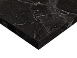 ЛДСП плита Syncron by Alvic (черный мрамор (Oriental Black Silk Stone), 1220x18x2750 мм)