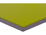 МДФ плита Luxe by Alvic (фисташковый (Pistacho) глянец, 1220x18x2750 мм)
