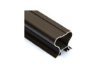 Профиль-ручка симметричная, алюминий, янтарно-коричневый, 5400 мм FIRMAX