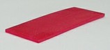 Рихтовочная пластина Bistrong (100x30x3 мм, красный)