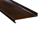 Отлив стальной 320 мм коричневый, 6м