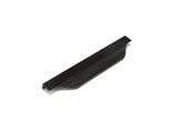 Ручка-профиль мебельная Gamet UA119 (L=232 мм, металл, черный матовый)