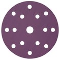 Шлиф круг HANKO PP627 Purple Paper 150мм 15отв Р120 на бум основе липучка