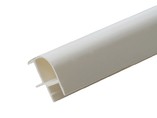 Соединитель 90гр. кухонного цоколя пластик Белый L=1м FIRMAX