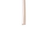 Уплотнитель для деревянных евроокон на наплав и фальц створки, ширина паза 3 мм, ТЭП, белый  RAL 9016