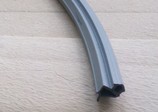 Уплотнитель для профиля VEKA 254 (створка),серебристо-серый с голубым отливом, "ELEMENTIS", ТЭП