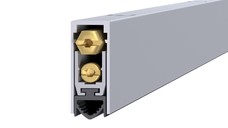 Уплотнитель пороговый, длина 830 мм, в паз 12x28.5 мм