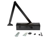 Доводчик GEZE TS 2000 NV BC EN 2-4, size 5, тяга в комплекте, черный