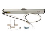 Электропривод цепной AM56-LET250N-400MM с радиомодулем, пульт в комплекте, 230В, серый