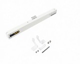 Электропривод цепной PRO Синхро с регулировкой выхода до 400мм, 24В, белый