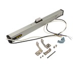 Электропривод цепной PRO Синхро с регулировкой выхода до 400мм с радиомодулем, пульт в комплекте, 230В, серый