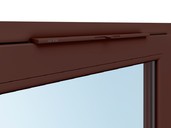 Приточный клапан на окно Air-Box Comfort (уплотнитель черный) [коричневый]