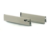 Комплект боковин для выдвижного ящика Firmax NewLine (L=300 мм, серый)