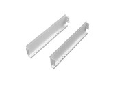 Комплект боковин длиной 450 мм ящика Firmax Ultraslim, высота 89 мм, белый