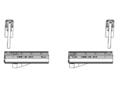 Комплект кареток SKB-S/SE, левый