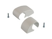 Комплект крышек для DOMINA HP COVER (2 штуки), белый, межосевое 62,5 мм