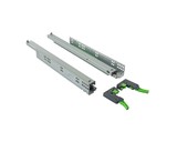 Комплект направляющих Push-to-Open скрытого монтажа Firmax Smartline, L=350мм, полного выдвижения, для ЛДСП 16 мм, (2 направляющие + 2 крепления)