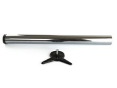 Комплект ножек для стола 4шт. FIRMAX, D=60,H=710мм (крепление из стали), сталь, хром
