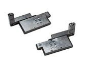 Комплект врезных петель Alphalux Titan Pro (верх+низ) для тяжёлого фасада до 35кг