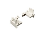 Крепление порога 60 серии, белый (комплект левый + правый)