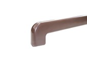 Накладка на отливы NSL (360 мм, 2-х стрн., коричнево-шоколадный)