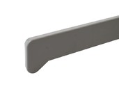 Торцевая накладка на подоконник Moeller LD-S 30 (460 мм, серебро)