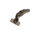 Петля для накладных дверей Firmax Smartline, Clip On, Soft-Close,угол открывания 155°, 48мм, 35 мм чашка, черный никель