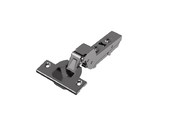 Петля для вкладных дверей Alphalux Titan Clip-On, Soft-Close, угол открывания 100°, 48мм, чашка 35 мм, титан