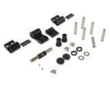 Петля двер. втулочн. ELEMENTIS, 3-х секционная, м/о 63, креп. на тепл. профиль, черн. мат. RAL9005S