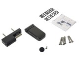 Петля дверная на 160 кг, наплав 17-21,  RAL8019 коричневый