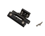 Петля поворотная оконная, Европаз, черн., Европаз V.01, V.02, (петля + 2 самореза)