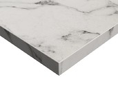 ЛДСП плита Syncron by Alvic (белый мрамор (Oriental White Silk Stone), 1220x18x2750 мм)
