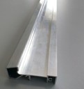 Порог алюминиевый для ПВХ дверей холодный (58х24 мм), 6м