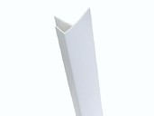 Профиль (F) конечный BF 60х18х1х10 белый 6,0м