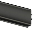Профиль GOLA FIRMAX П-образный для нижних баз L=4200mm, алюминий черный