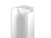 Профиль GOLA FIRMAX вертикальный боковой L=3000mm, алюминий белый