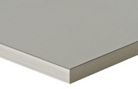 Полотно МДФ LUXE серый металлик  (Gris Metalic) глянец, 1220*18*2750 мм, Т2