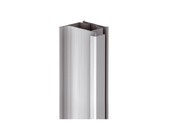 Вертикальный профиль боковой для шкафов из ДСП=18 мм GOLA ALPHALUX (L=4.5 м, алюминий)