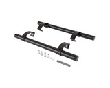 Ручка офисная прямая 500мм с креплением, толщина трубы 1,1 черный RAL9005