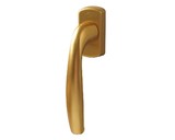 Ручка оконная Hoppe New York Secustik, vario fit 32-42 мм, золото матовое, с винтам