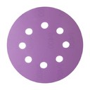 Шлиф круг HANKO PP627 Purple Paper 125мм 8отв Р100 на бум основе липучка
