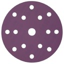 Шлиф круг HANKO PP627 Purple Paper 150мм 15отв Р100 на бум основе липучка