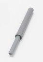 Толкатель Push-Open для петель Firmax Smartline, плечо 38мм, скрытое крепление, светло-серый