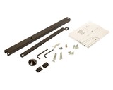 Тяга скользящая для доводчика ELM0604%, с ФОП, чёрная (RAL9005), Elementis